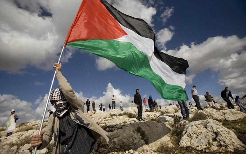 La bandera de Palestina